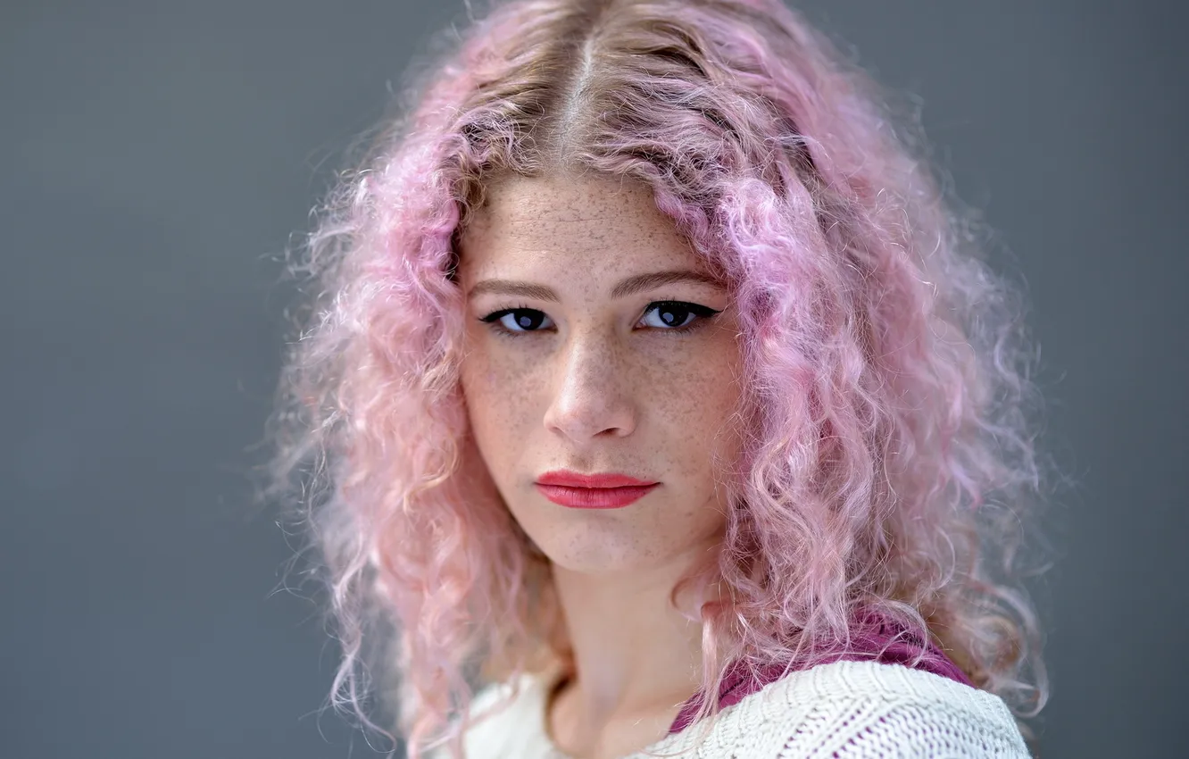 Photo wallpaper look, girl, background