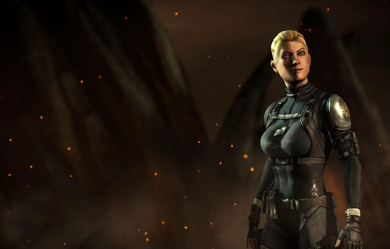 Photo wallpaper Mortal Kombat X, Cassie Cage, Cassie Cage, Mortal Kombat 10