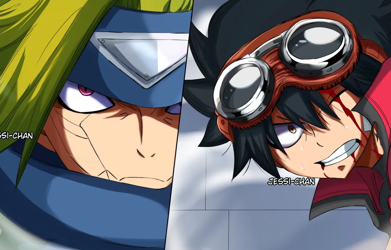 Photo wallpaper guy, Jinn, Zero Edem, Shiki Granbell, Eden's Zero