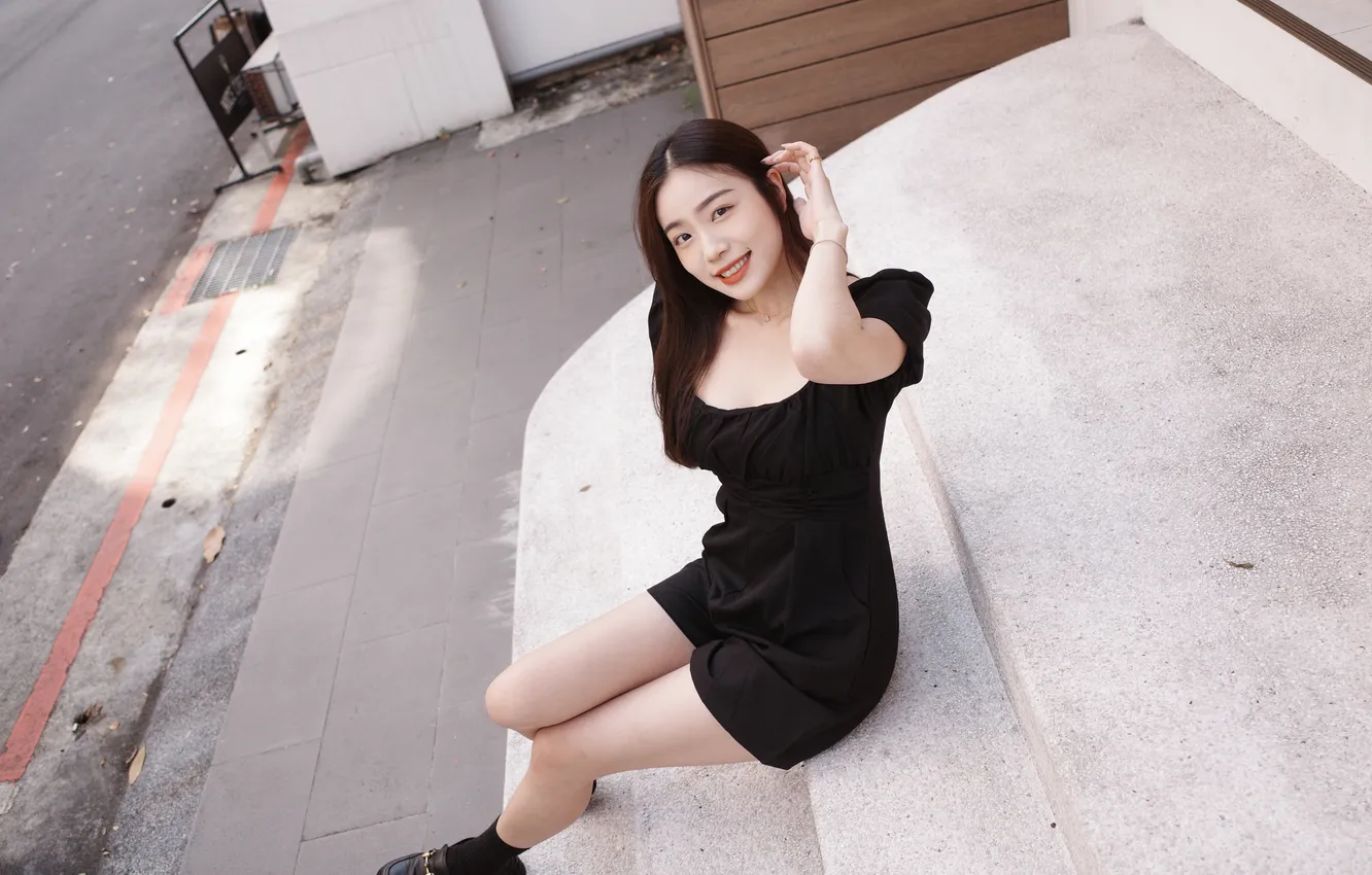 Photo wallpaper China, wallpaper, girl, sexy, woman, model, asian, cute