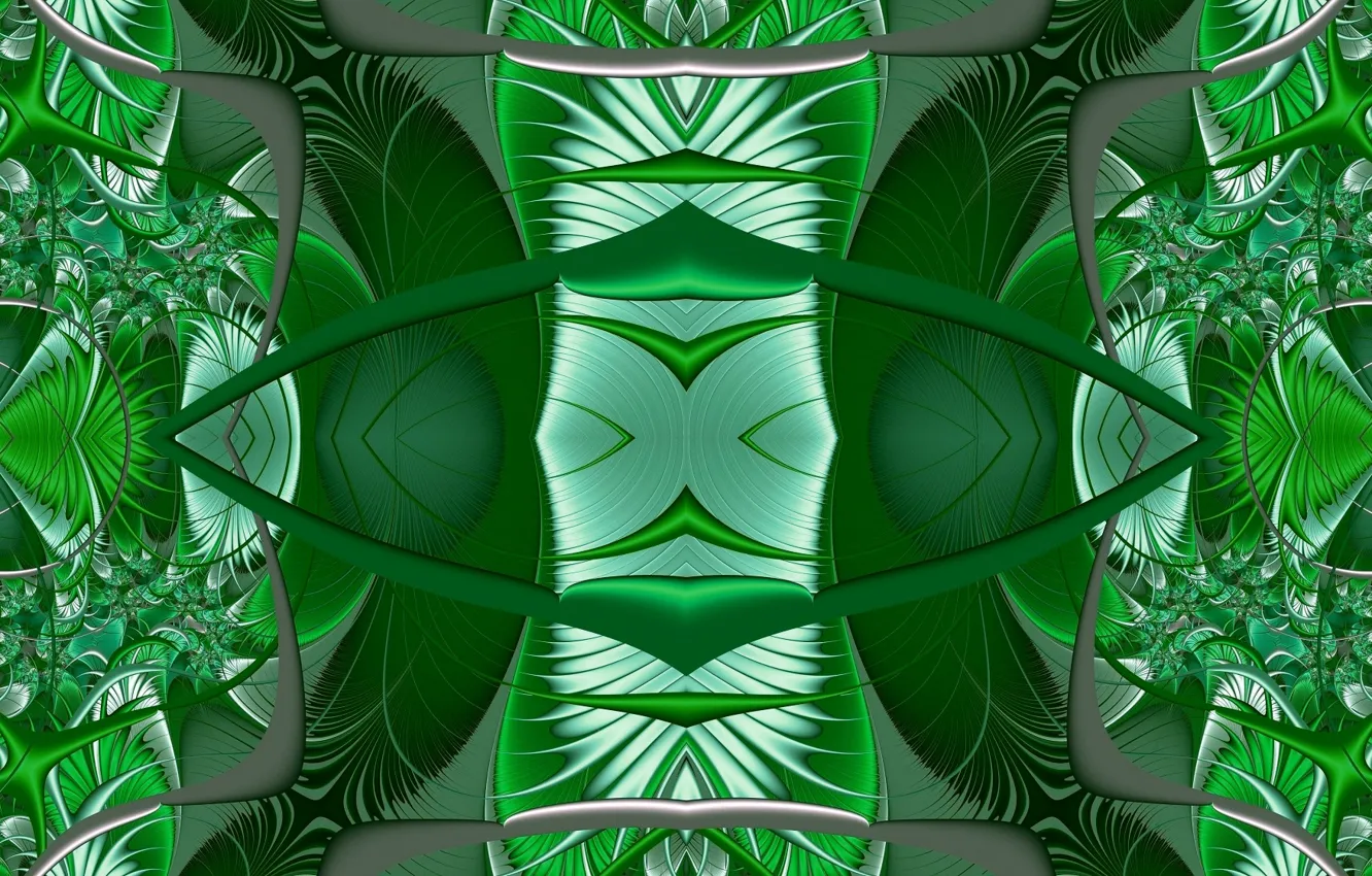 Photo wallpaper green, background, fantasy