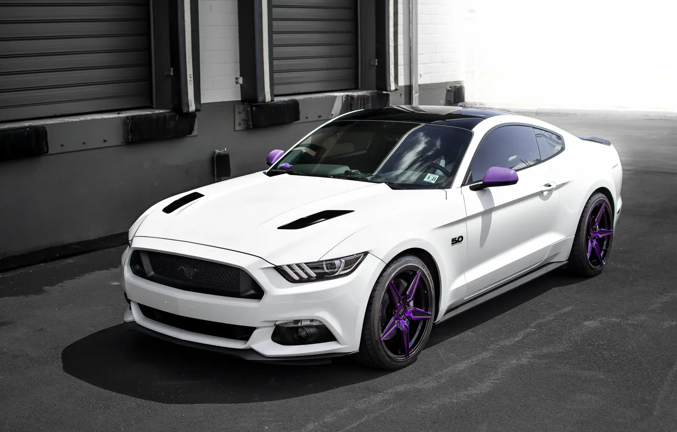 Photo wallpaper Mustang, Ford, Wheels, Incurve, LP-5