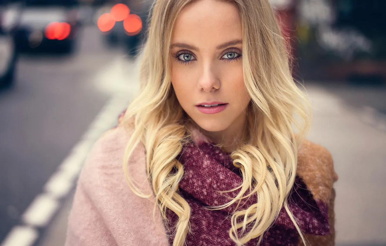 Photo wallpaper portrait, makeup, Martin Kühn, Mara