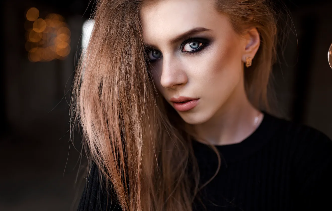 Photo wallpaper portrait, makeup, Dasha Golkowska