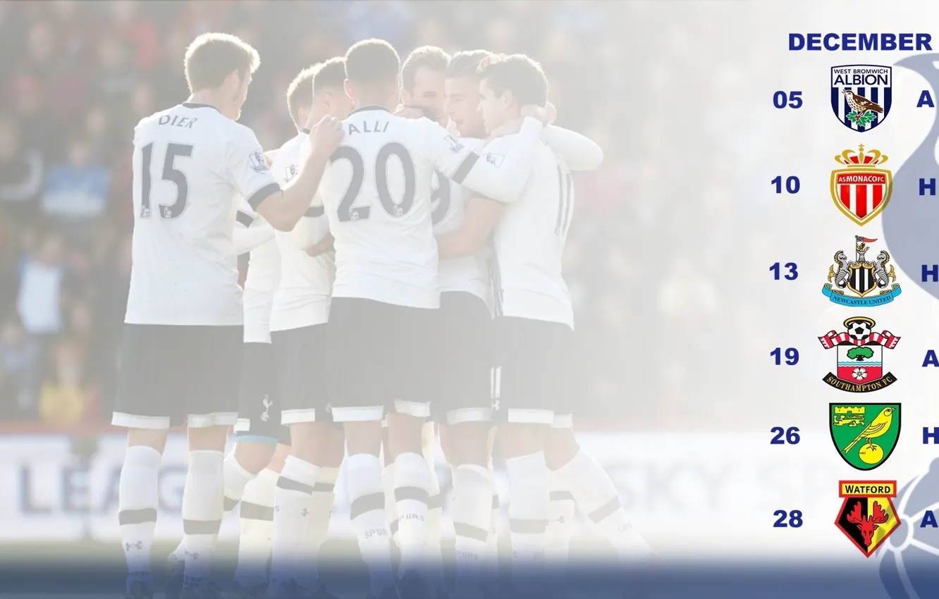 Photo wallpaper Football, Spurs, Tottenham Hotspur