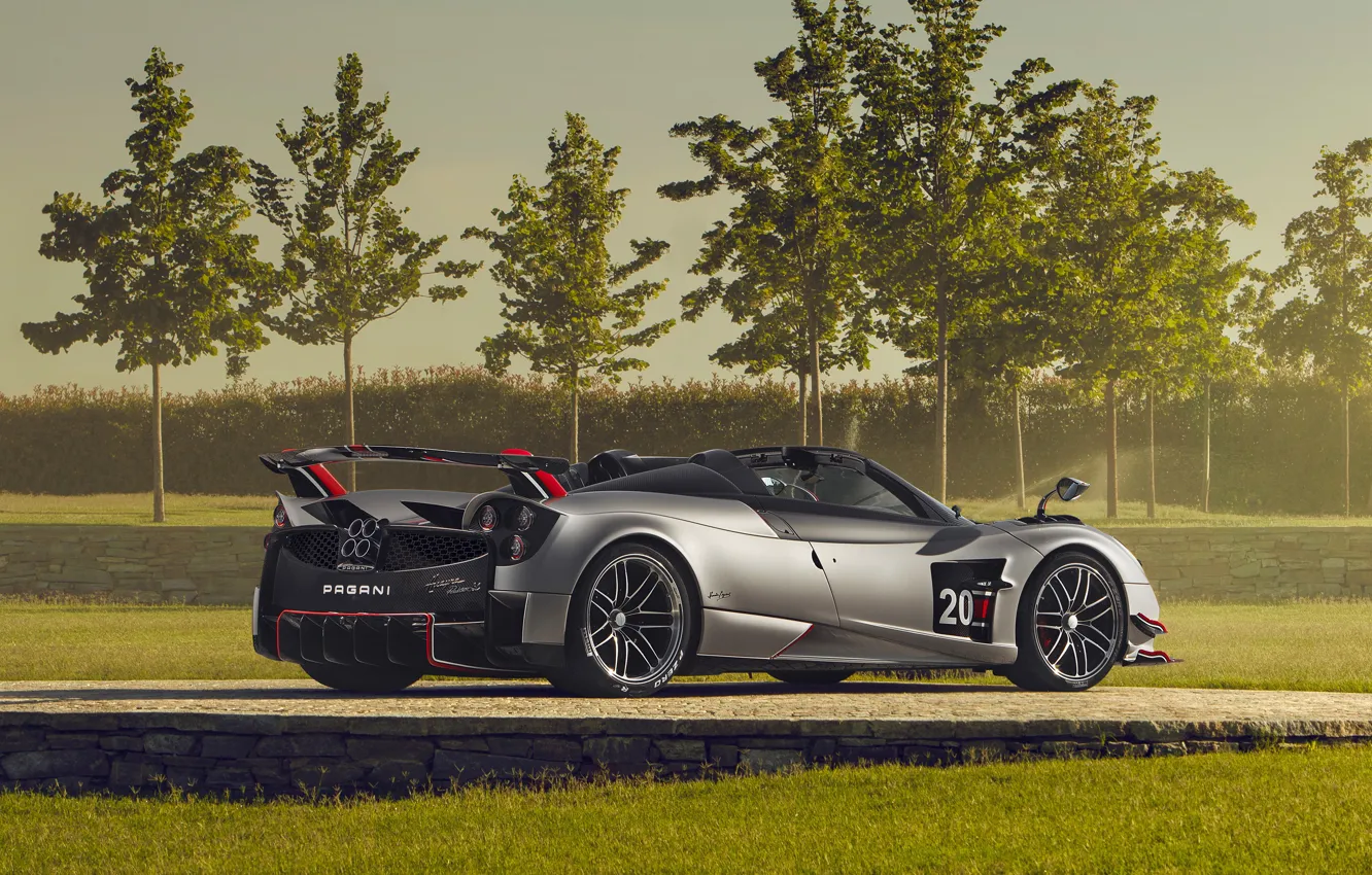 Photo wallpaper roadster, pagani, to huayr