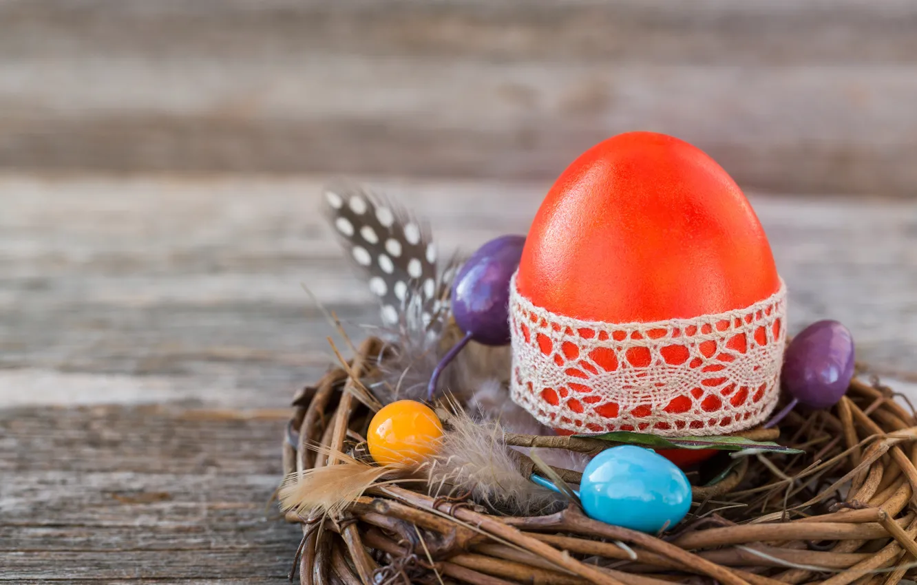 Photo wallpaper holiday, eggs, Easter, socket