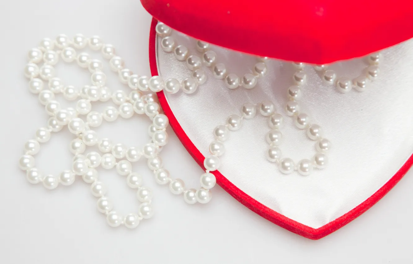 Photo wallpaper decoration, gift, pearl, beads