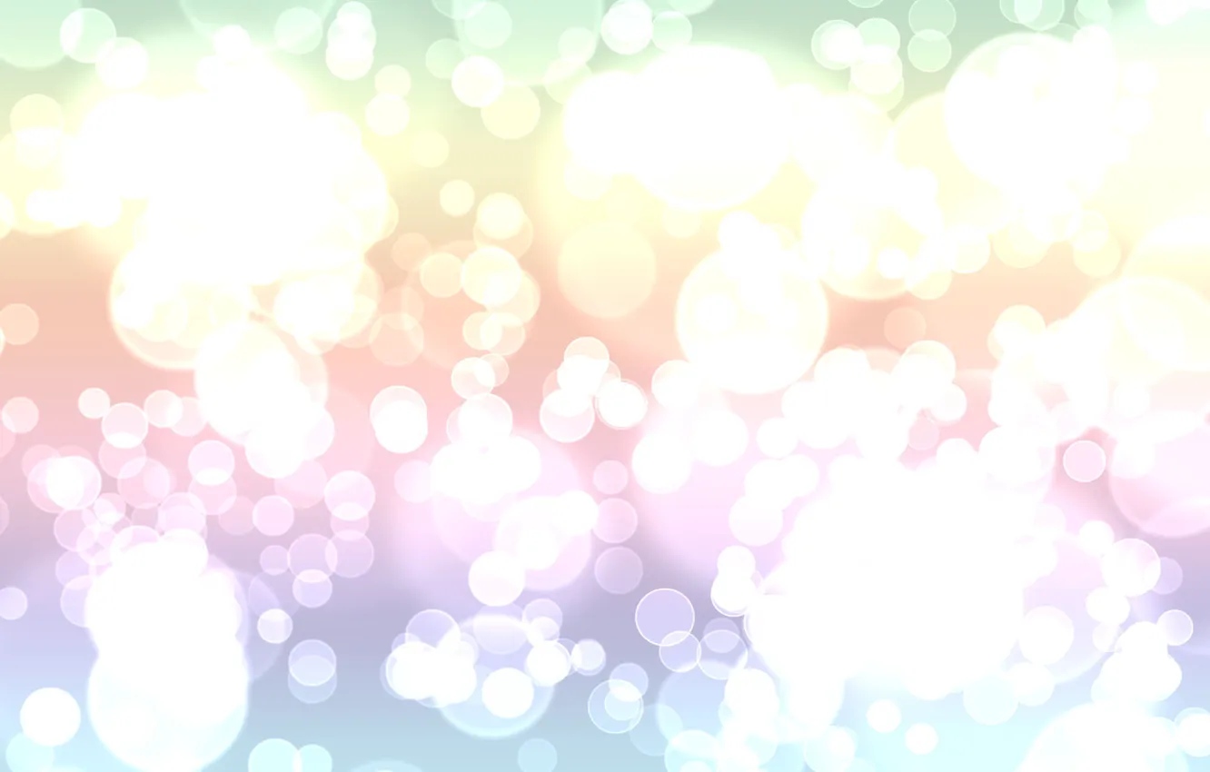 Photo wallpaper light, circles, abstraction, pattern, paint, colors, point, light