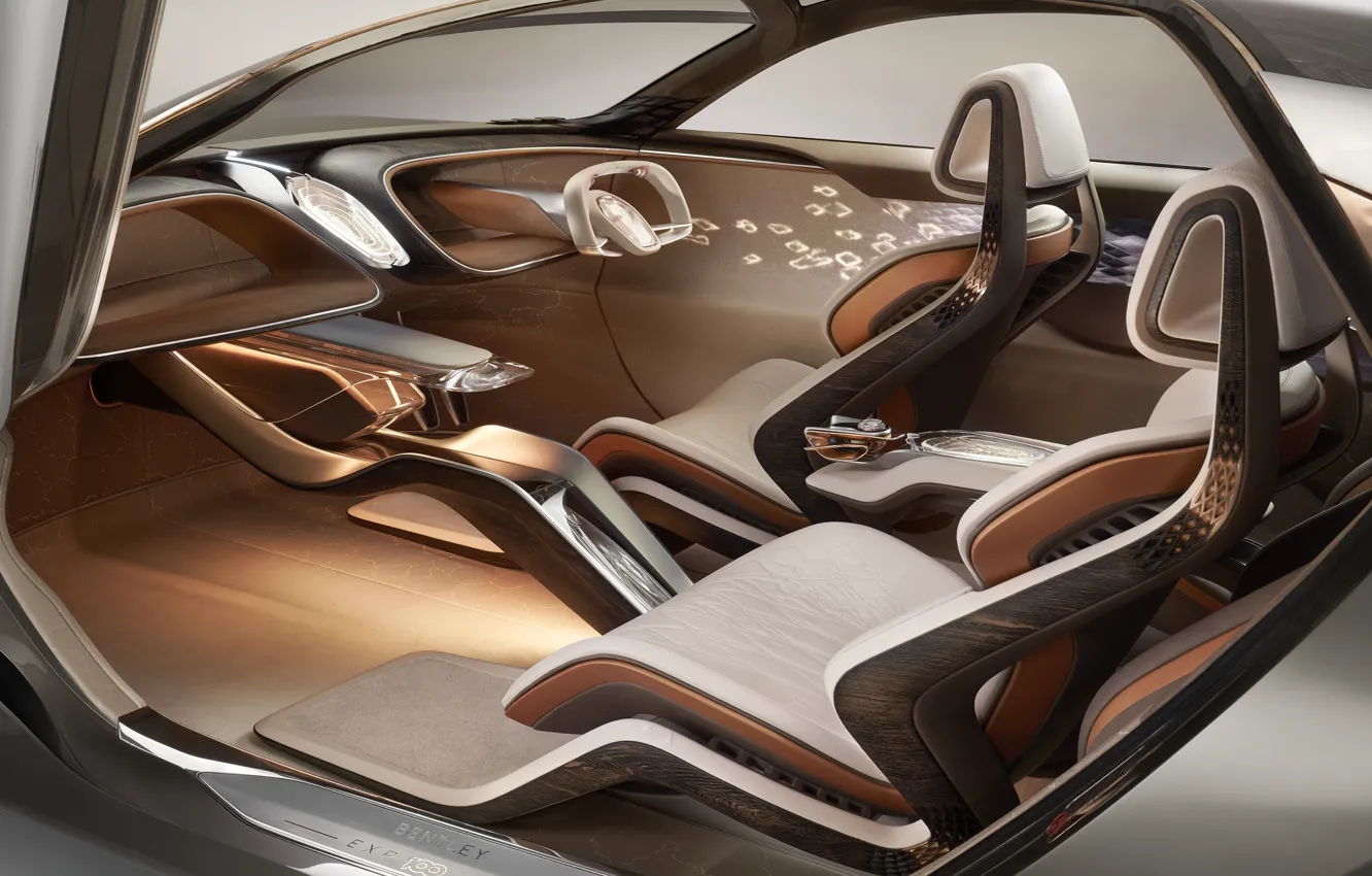 Photo wallpaper Concept, Bentley, salon, 2019, EXP 100 GT