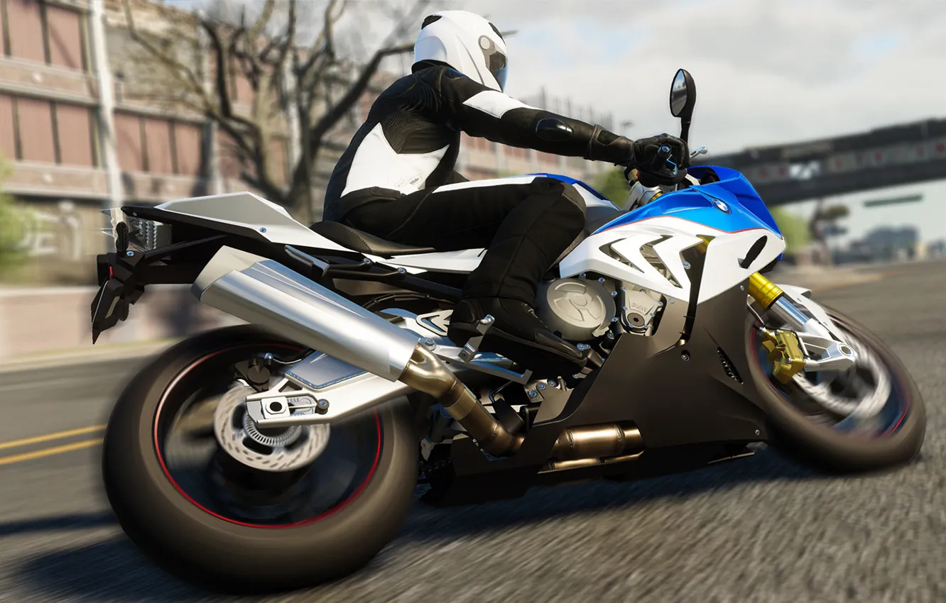 Photo wallpaper The Crew, BMW S1000 RR, Realistic Bike Modelling