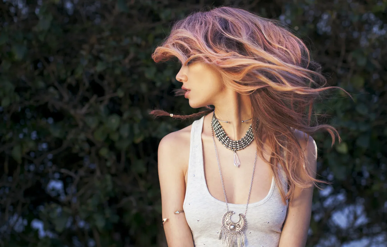 Photo wallpaper girl, hair, Mike, Joanna Halpin