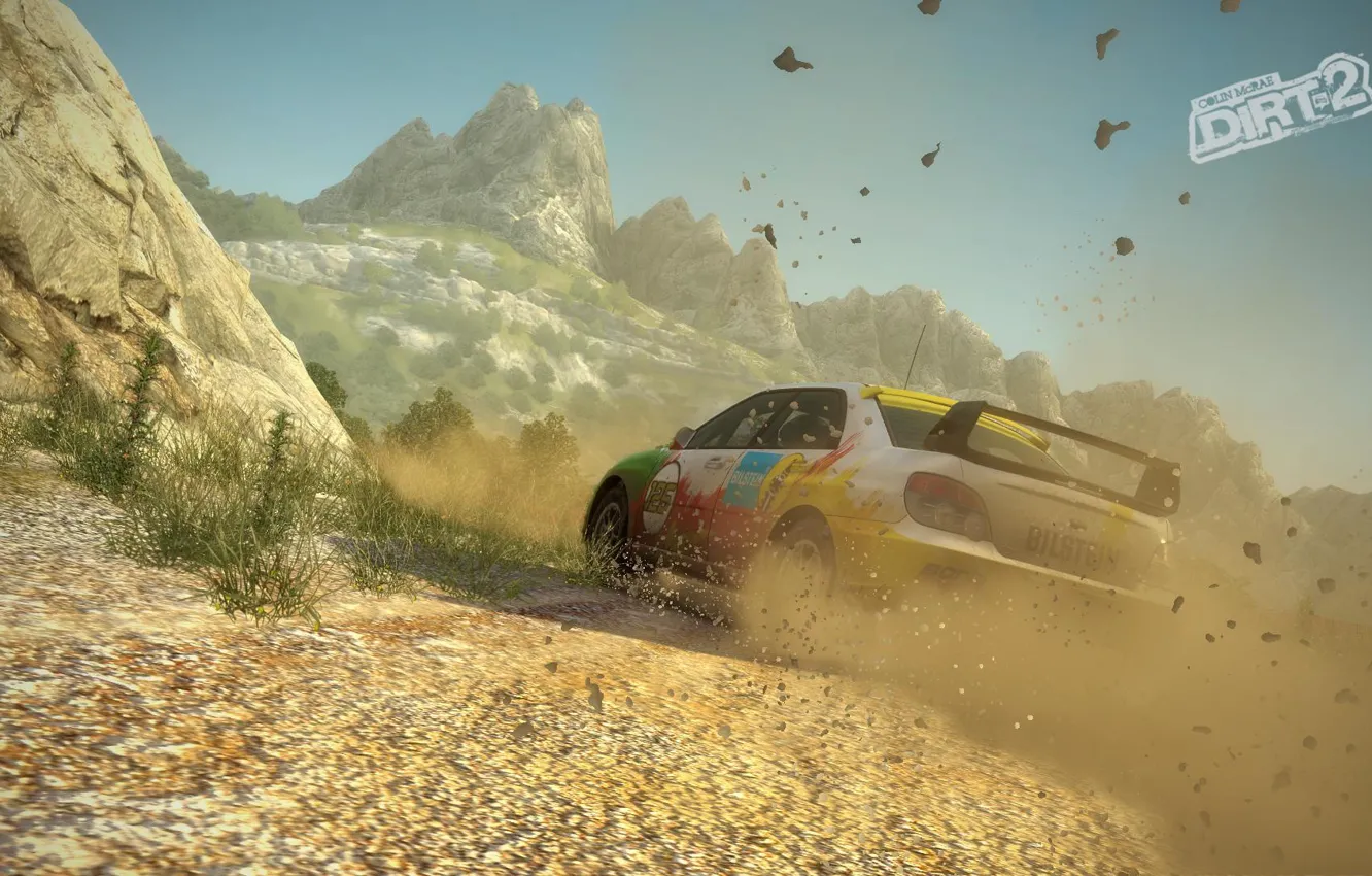 Photo wallpaper Subaru, dirt, dirt 2, colin mcrae, Rally, Subaru Impreza WRX STI