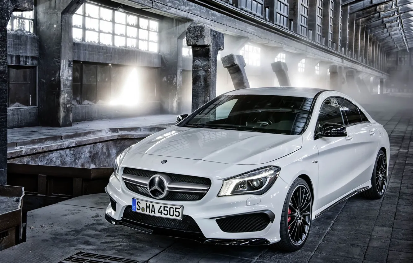 Photo wallpaper Mercedes-Benz, AMG, CLA45