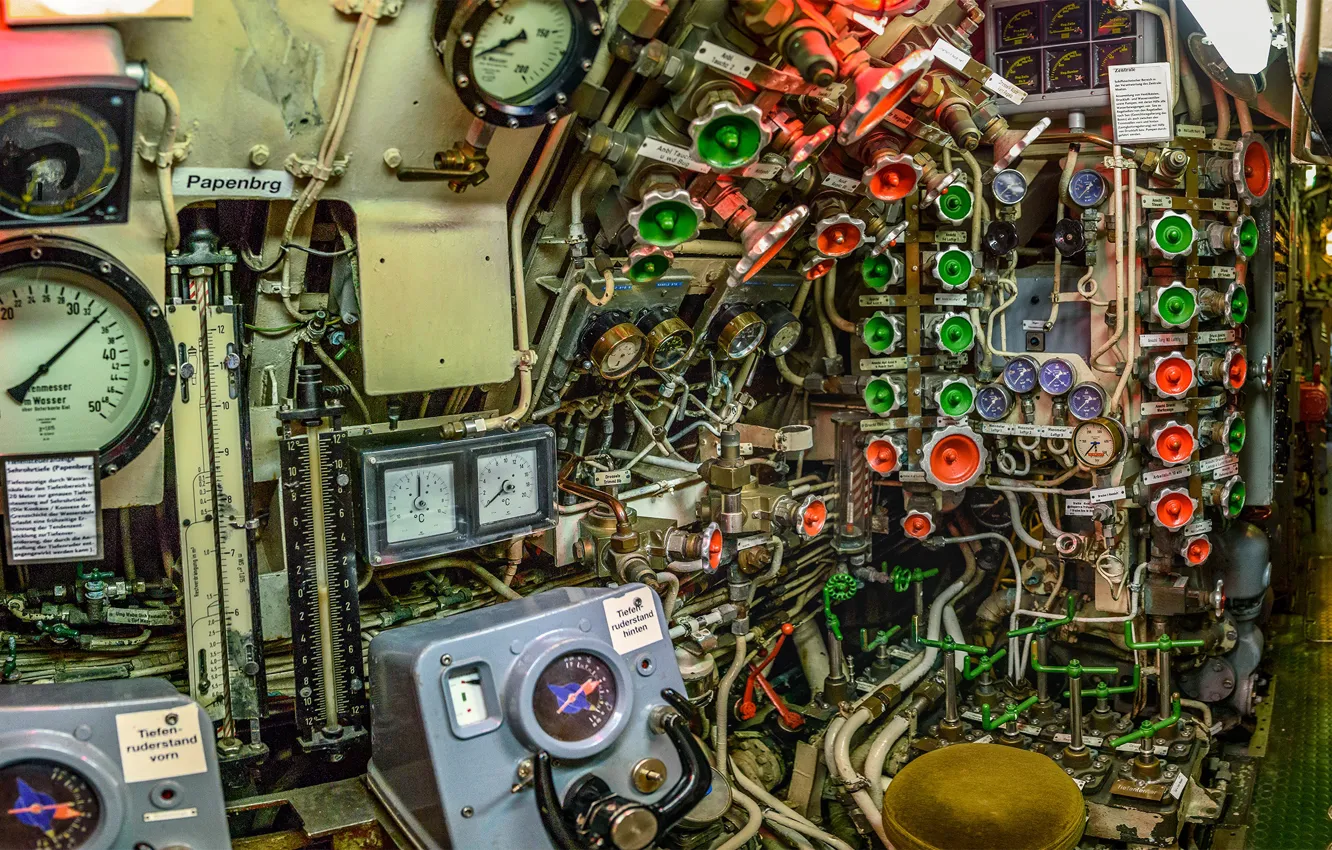 Photo wallpaper devices, submarine, U-Boot