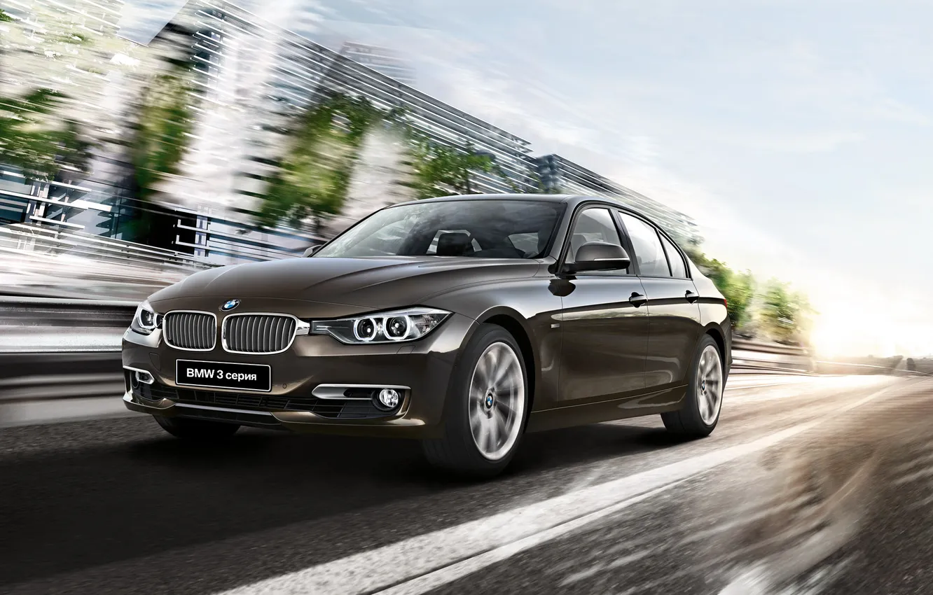 Photo wallpaper BMW, BMW, sedan, F30, Sedan, 3 Series, 2015