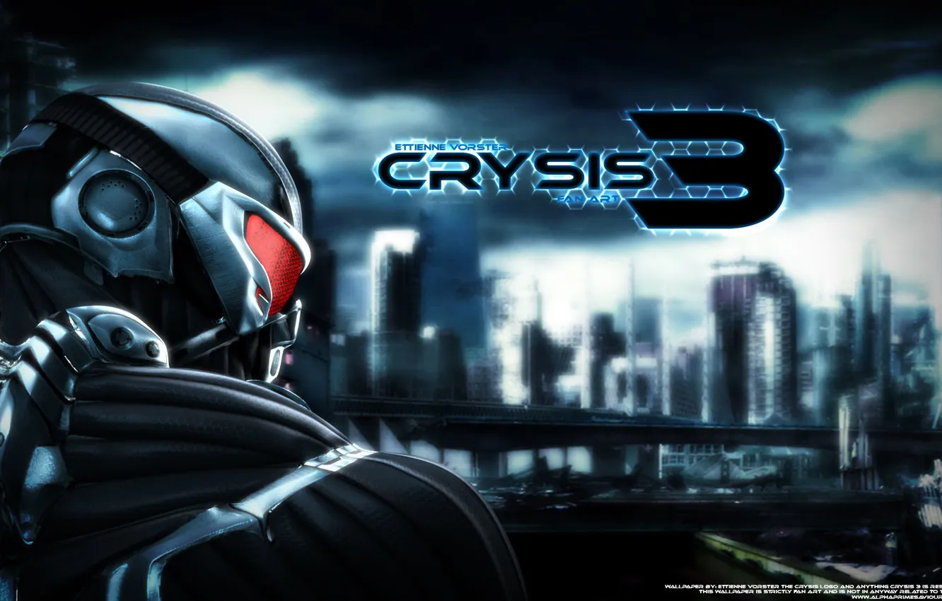 Photo wallpaper the game, people, krayzis, crysis-3