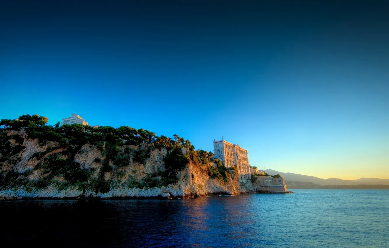 Photo wallpaper sea, Monaco, Monaco