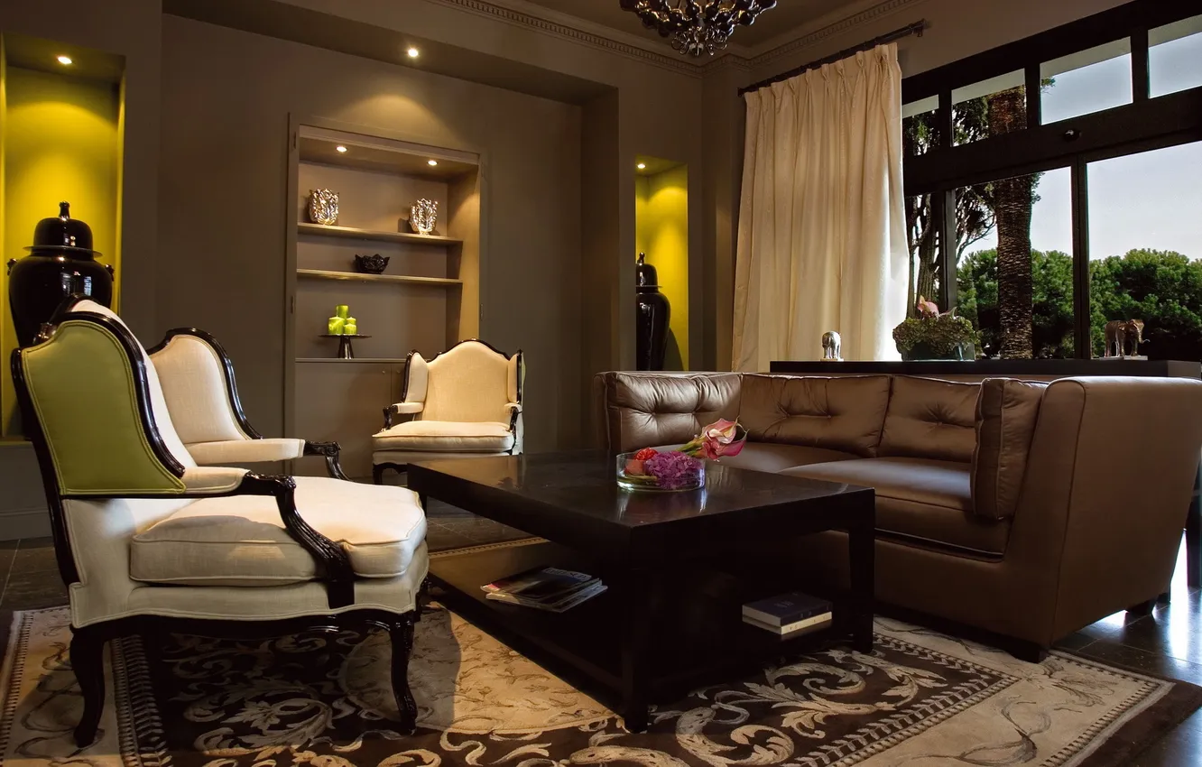 Photo wallpaper house, style, room