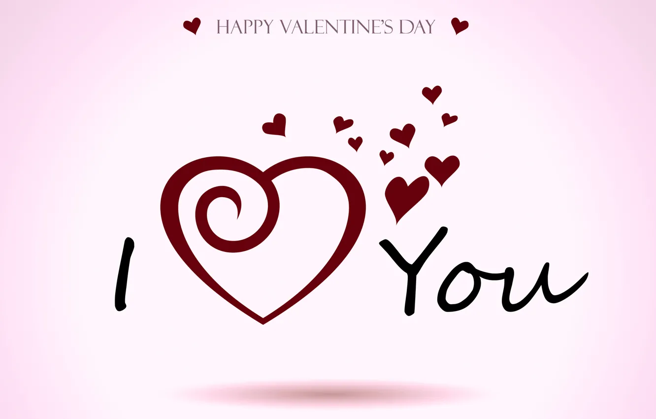 Photo wallpaper love, holiday, heart, Valentine's day, i love you, Happy Valentines Day