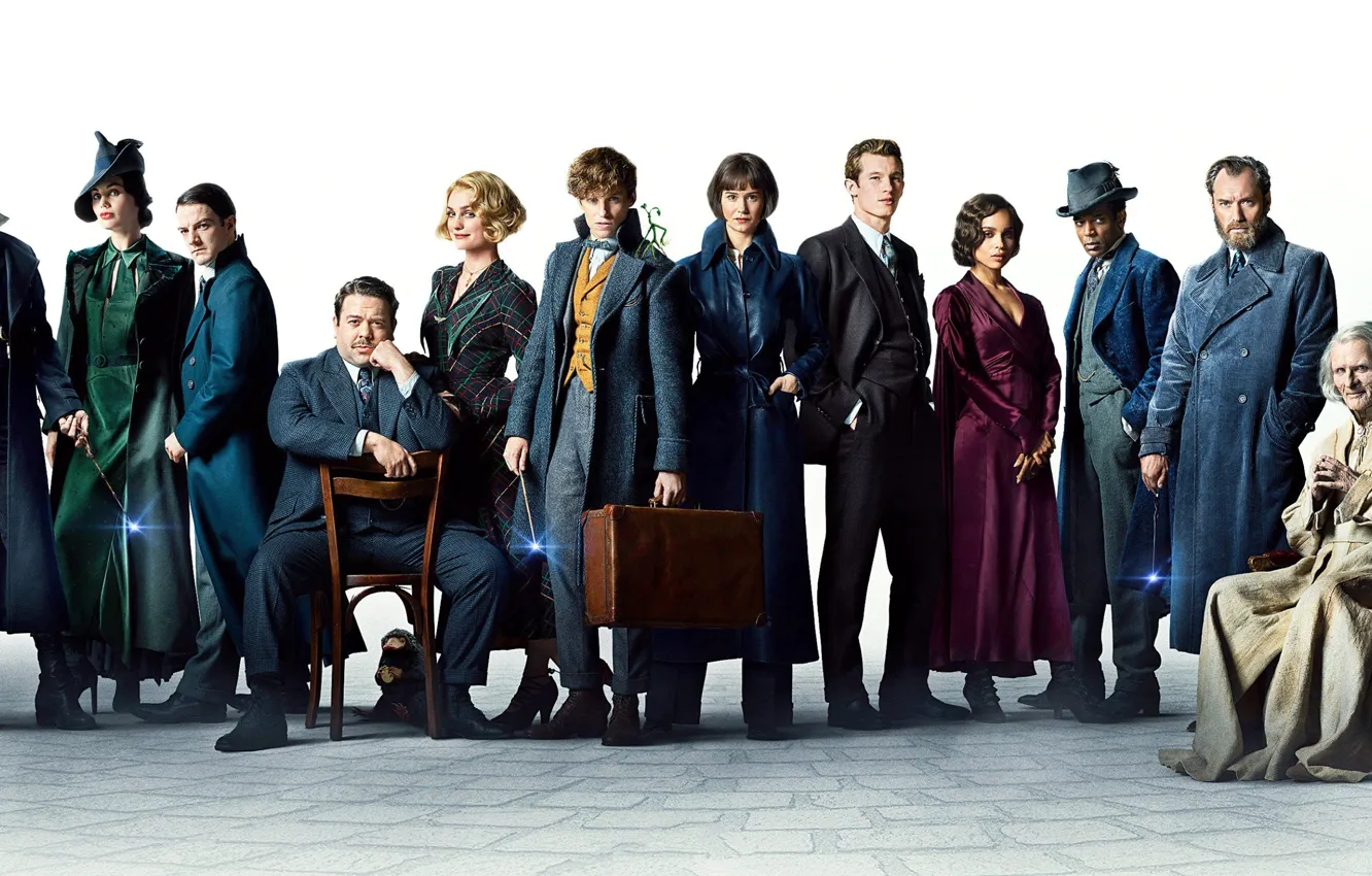 Photo wallpaper actor, characters, fantastic beasts the crimes of grindelwald, Fantastic beasts: Crime green de Wald