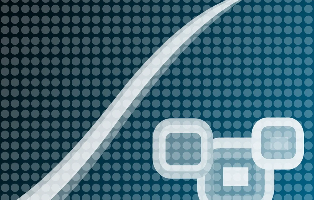 Photo wallpaper line, circles, strip, minimalism