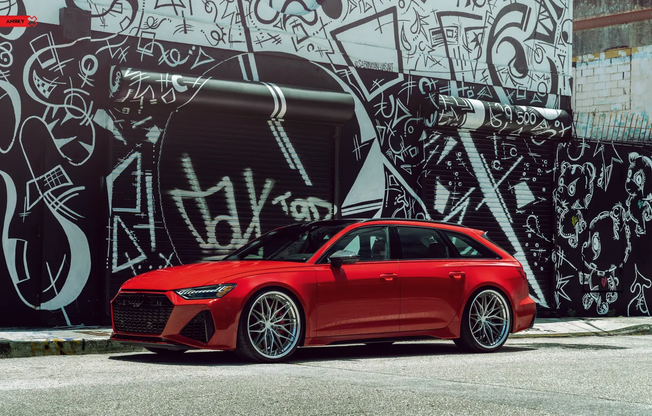 Photo wallpaper Audi, Wheels, Rs6, ANRKY, 23 XSeries S3-X1