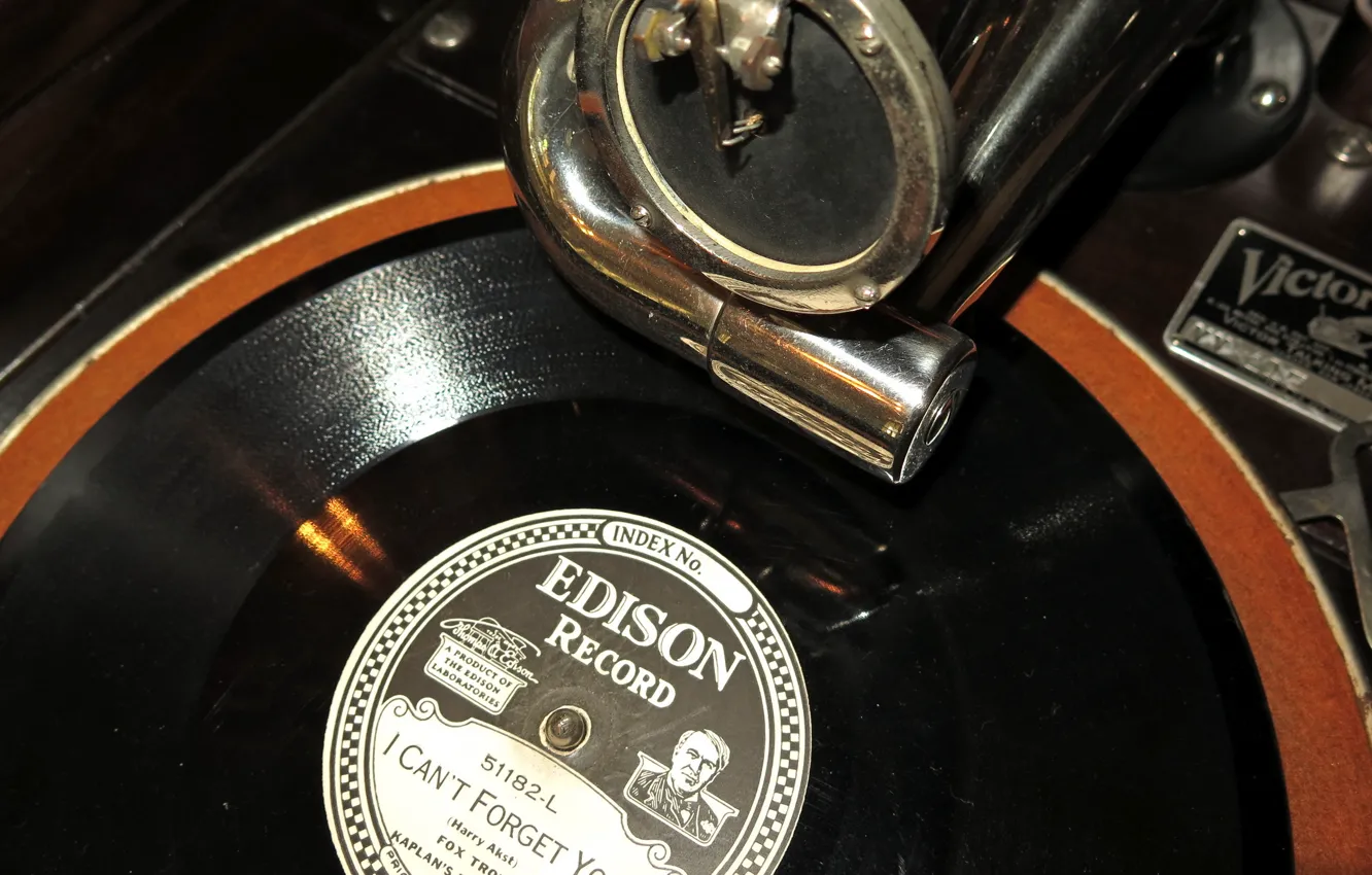 Photo wallpaper music, vinyl, phonograph