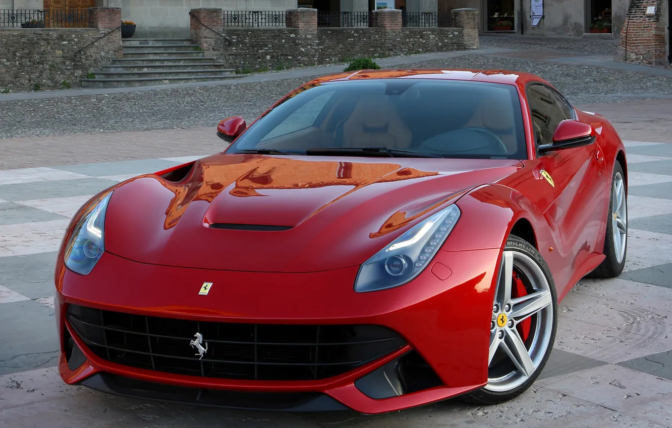 Photo wallpaper machine, auto, auto, Ferrari FF