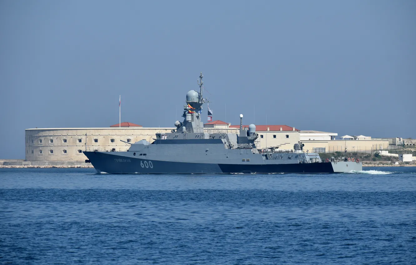 Photo wallpaper ship, rocket, small, Grayvoron