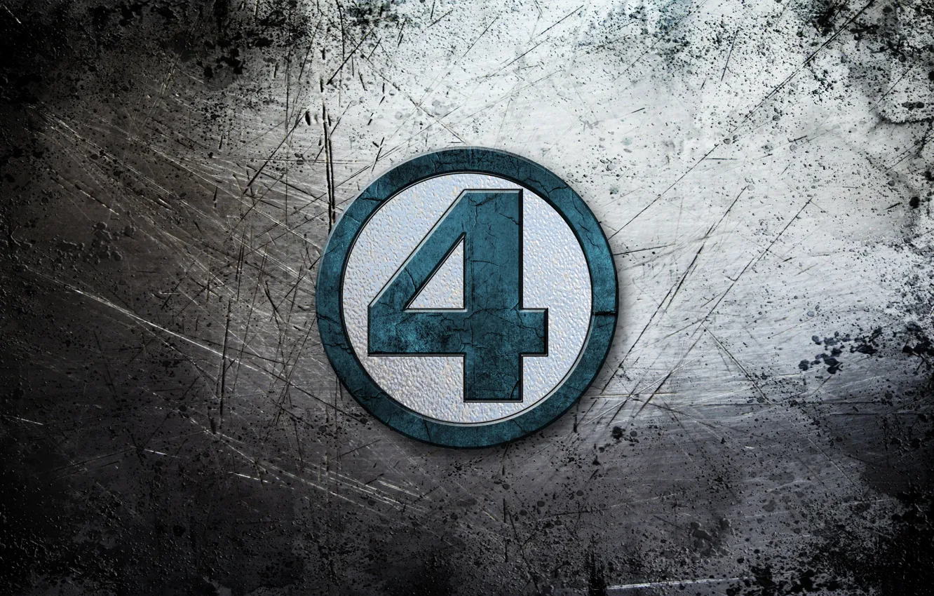 Photo wallpaper metal, Four, the fantastic four
