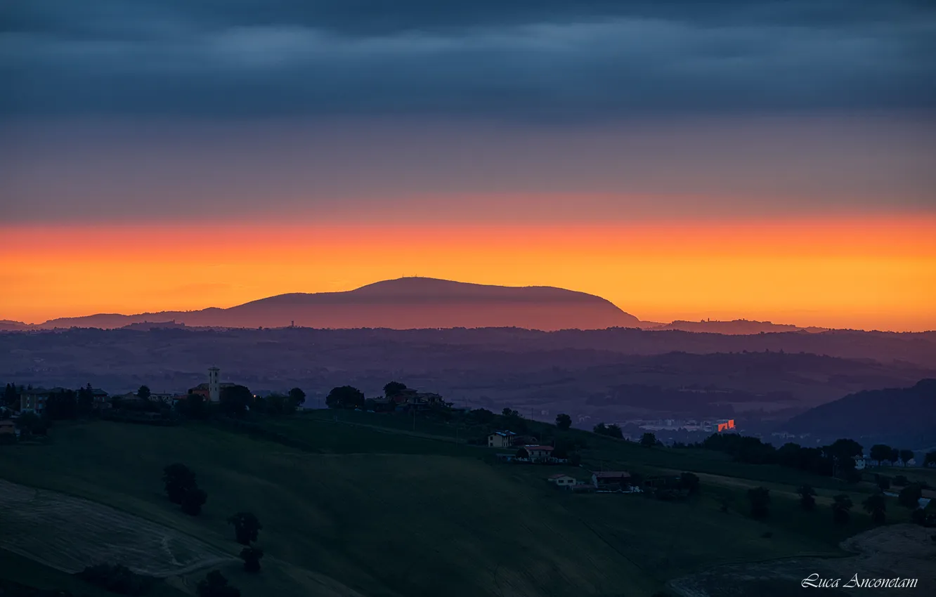 Photo wallpaper Anconetani Luca, Sunrise at Conero, sunrise in Conero, Luca Anconetani