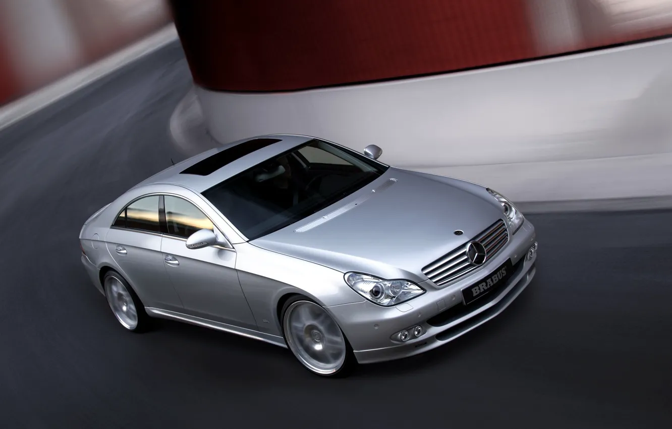 Photo wallpaper machine, Mercedes-Benz, CLS