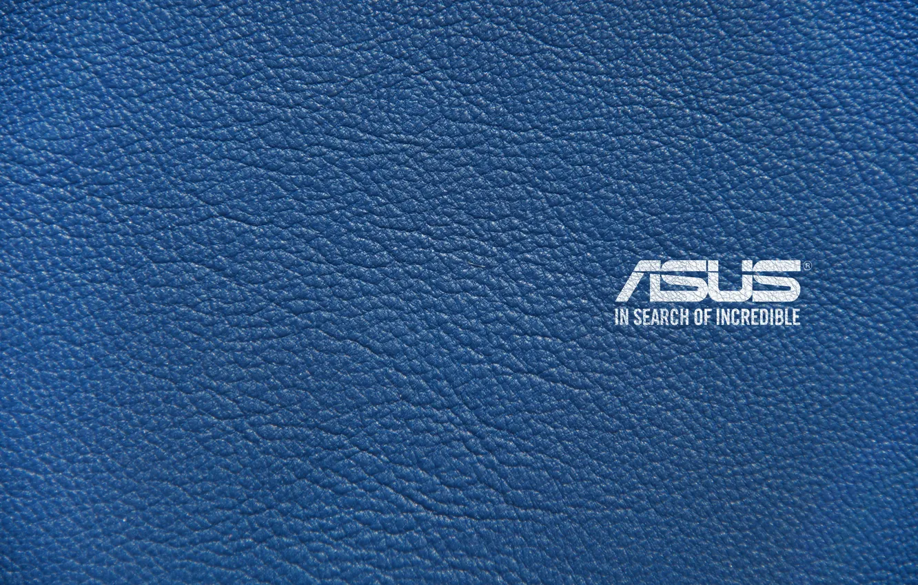 Photo wallpaper minimalism, logo, leather, logo, leather, digital art, asus, Minimalism