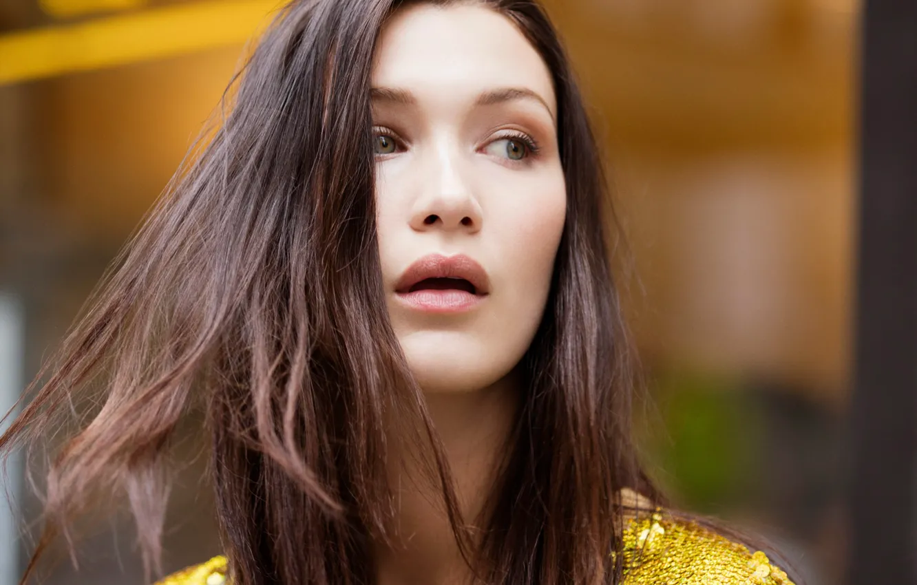 Photo wallpaper girl, portrait, Bella Hadid