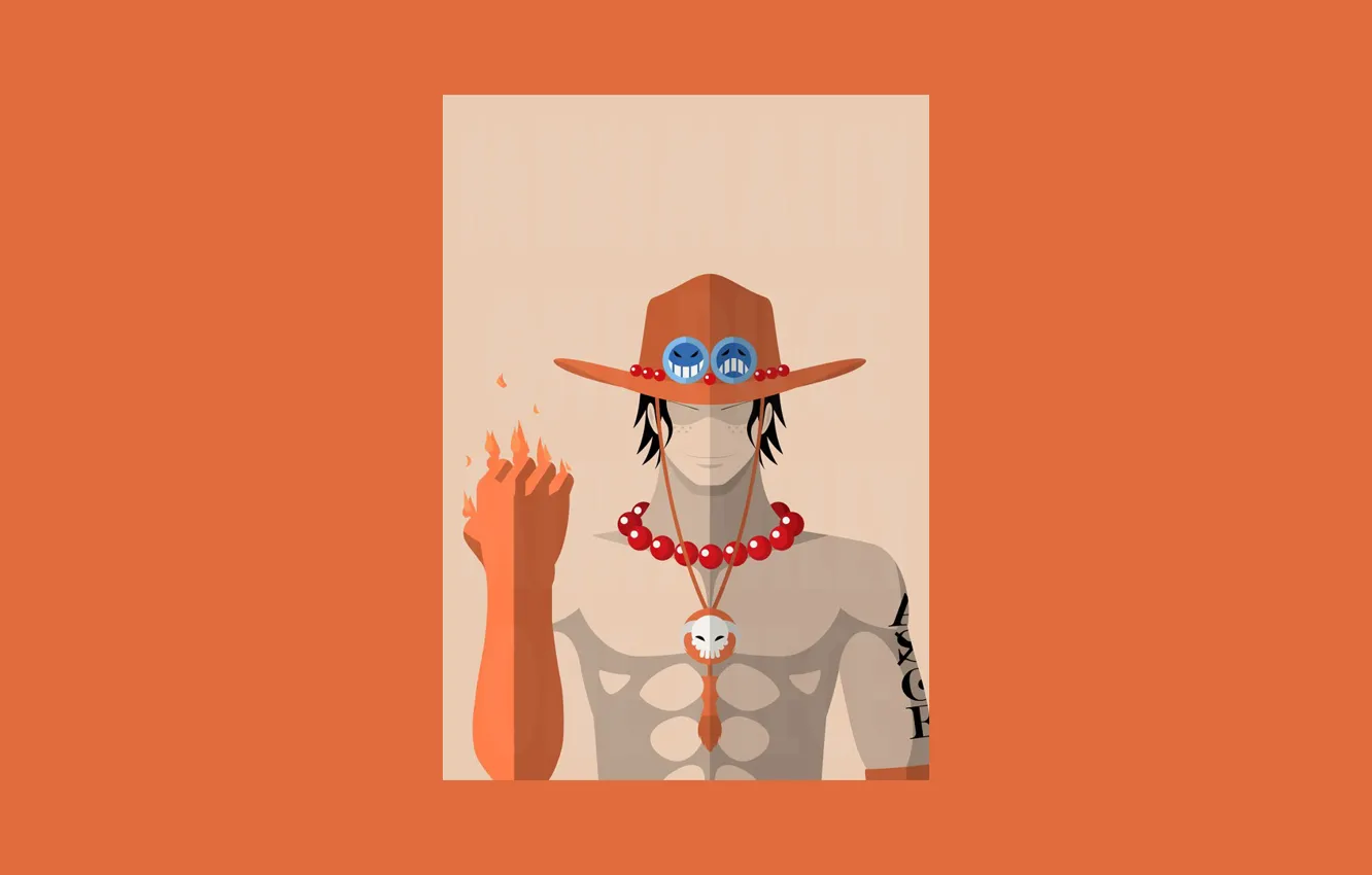 Photo wallpaper sake, game, One Piece, pirate, hat, anime, asian, manga