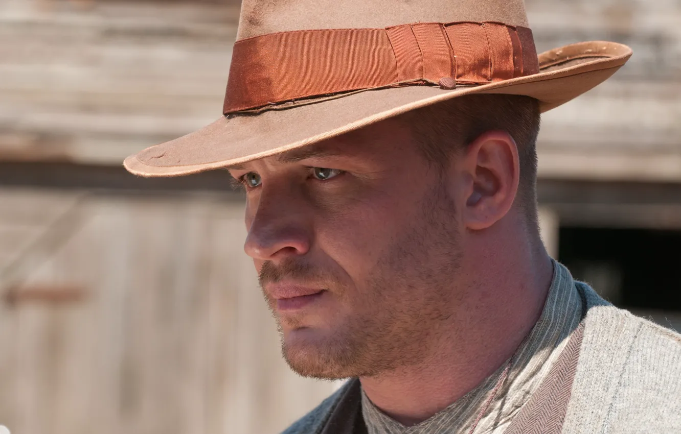 Photo wallpaper hat, actor, Tom Hardy, Tom Hardy, Lawless