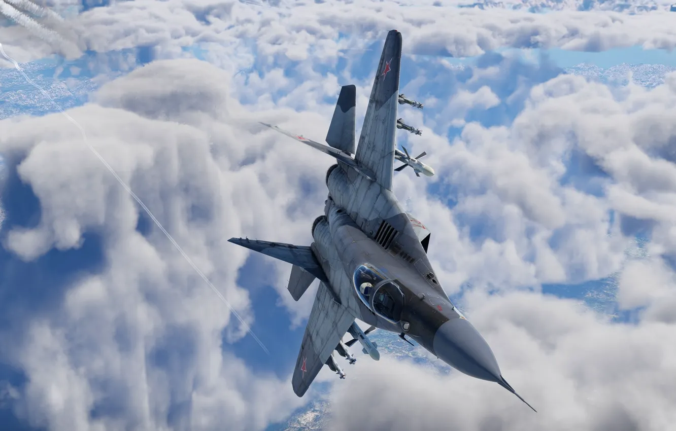 Photo wallpaper USSR, OKB MiG, Frontline fighter, MiG-29 (9-13)