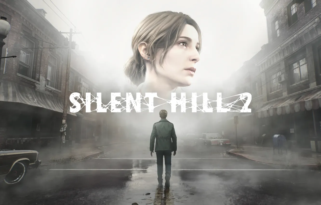 Photo wallpaper Games, Silent Hill 2, Survival horror, Playstation 5, PC Games, 2024 Games