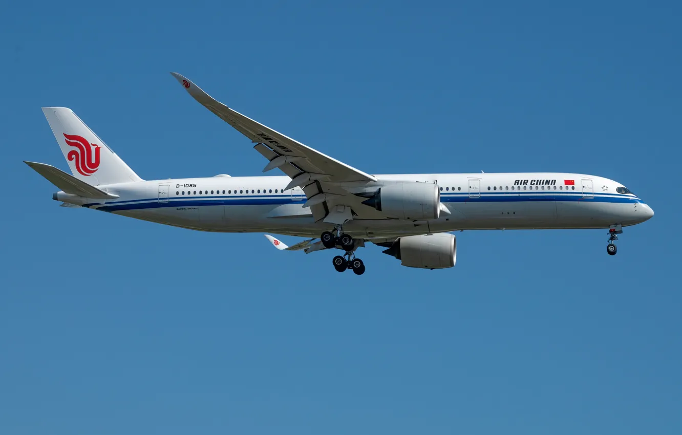 Photo wallpaper Airbus, Air China, A350-900