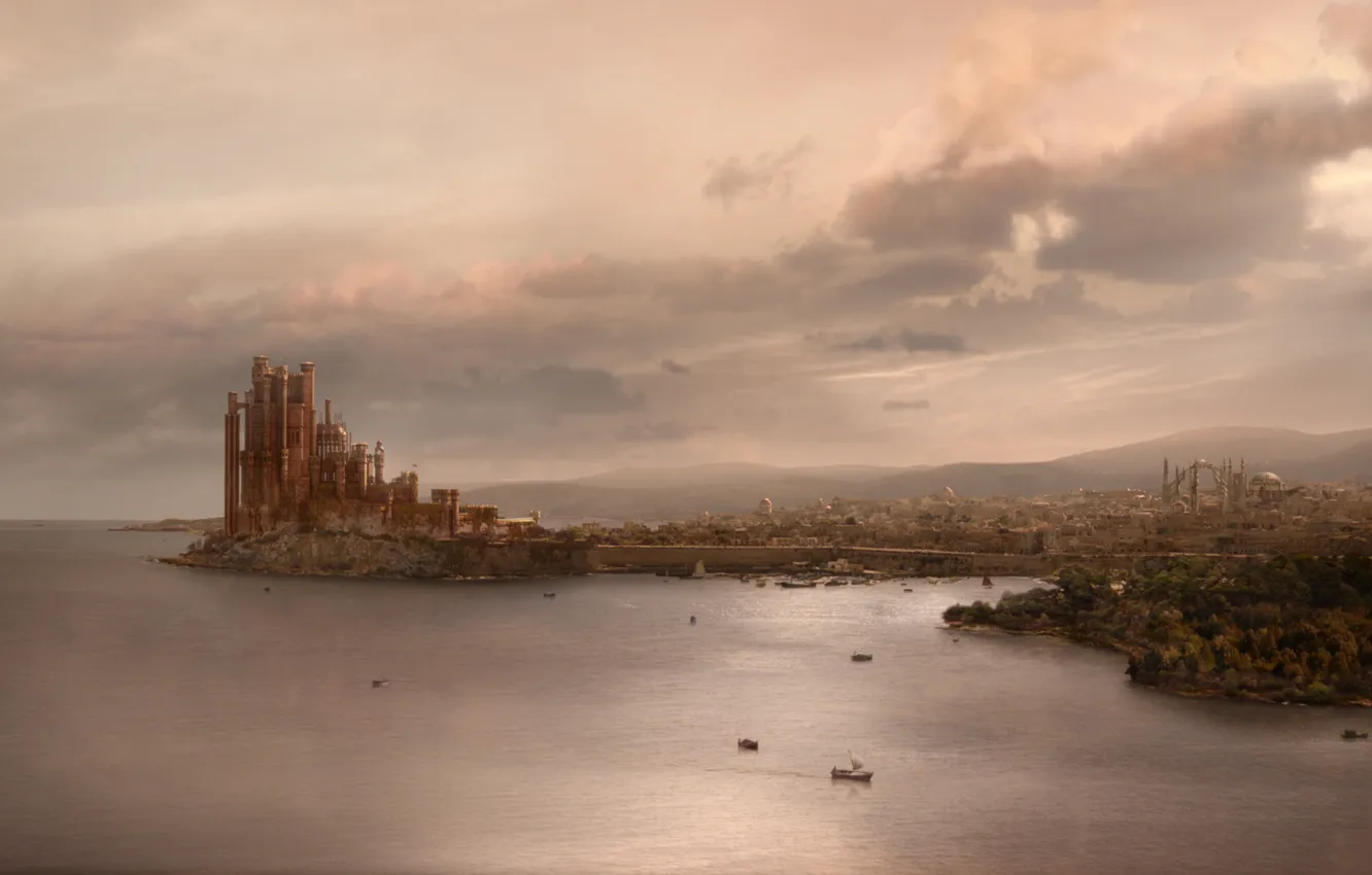 Photo wallpaper Game of Thrones, GOT, Kings Landing