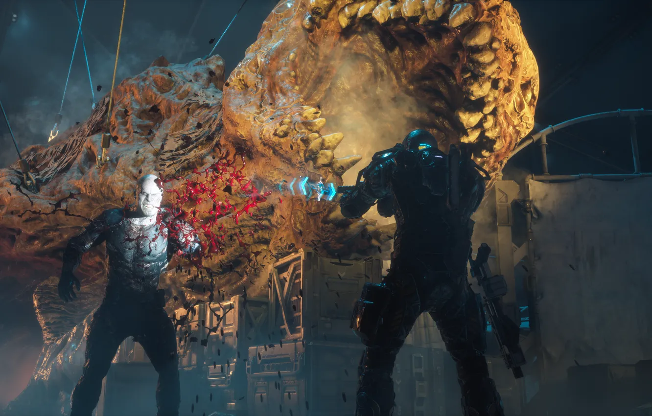 Photo wallpaper dead space, Screenshot, Screenshot, The Callisto Protocol, Arkas, Leon Ferris, Leon Ferris, Coffers