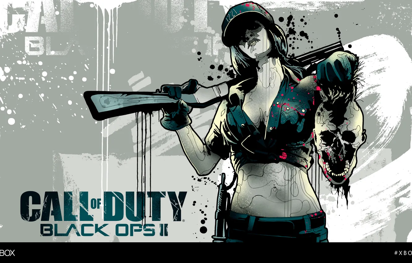 Photo wallpaper XBOXART, Call of Duty:Black Ops II, Mitchy Bwoy