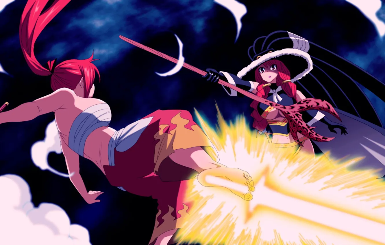 Photo wallpaper sword, game, hat, anime, ken, blade, asian, fairy tail