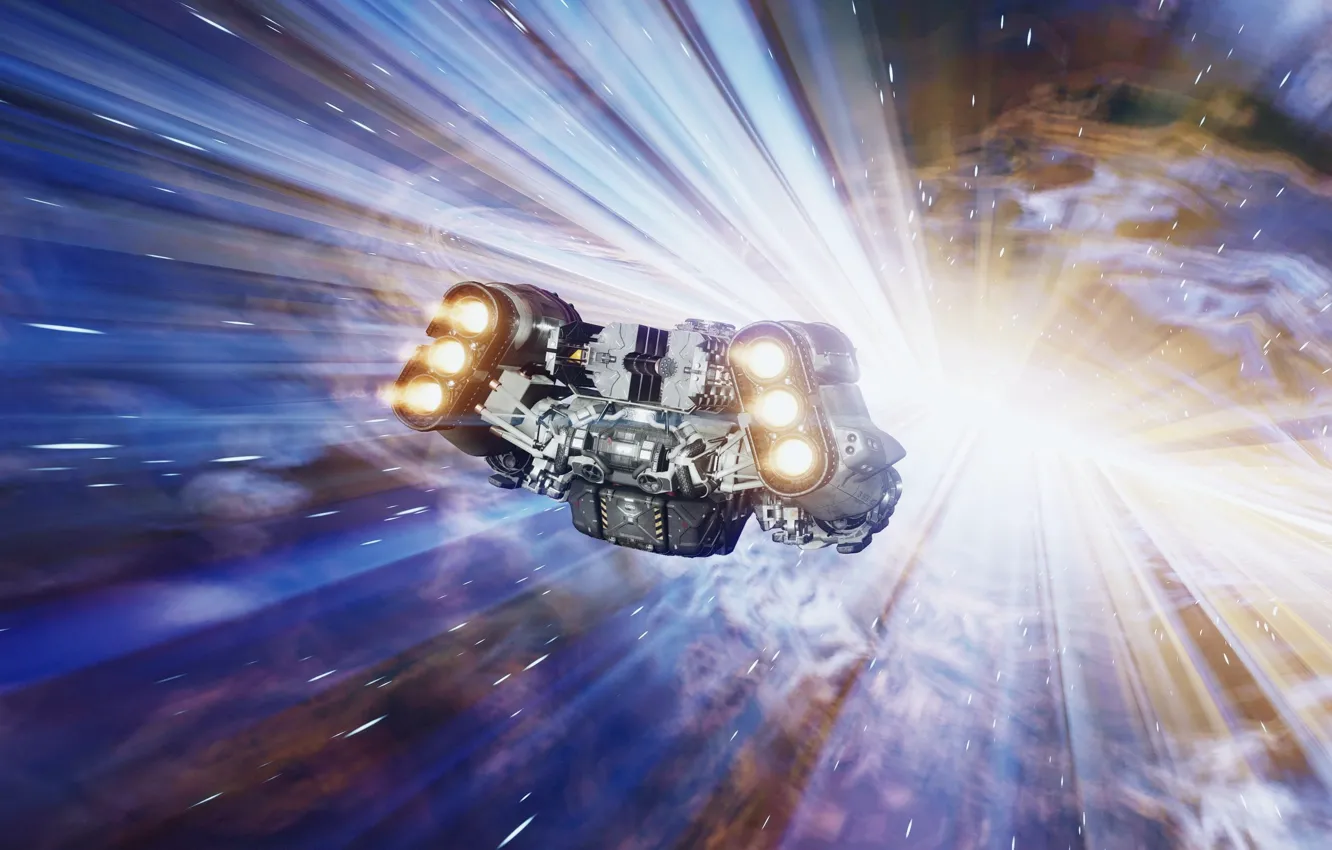 Photo wallpaper flight, game, Starfield, spaceship, Bethesda Game Studios, 2023, Role - playing video game, Action role-playing …