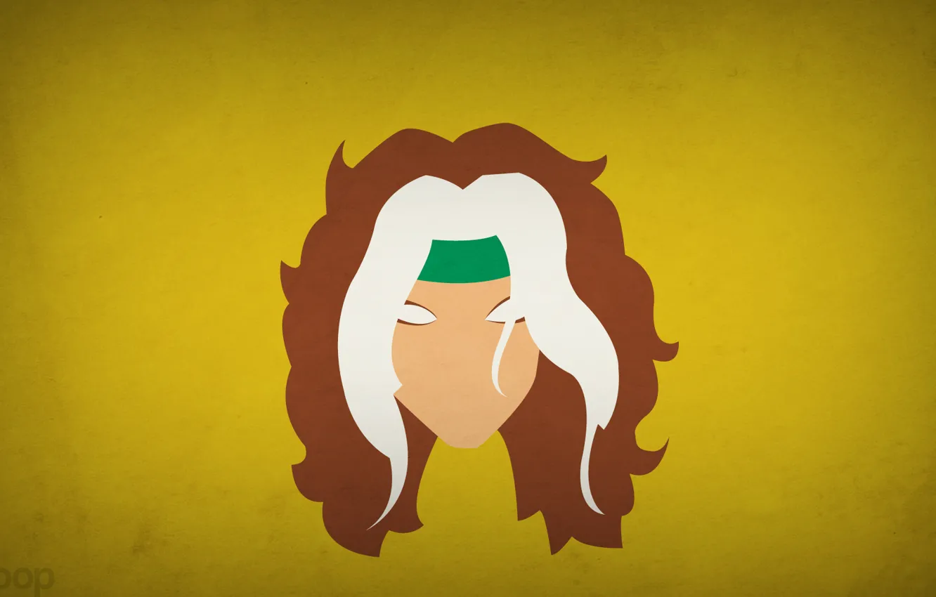 Photo wallpaper minimalism, X-Men, Rogue, blo0p, rascal