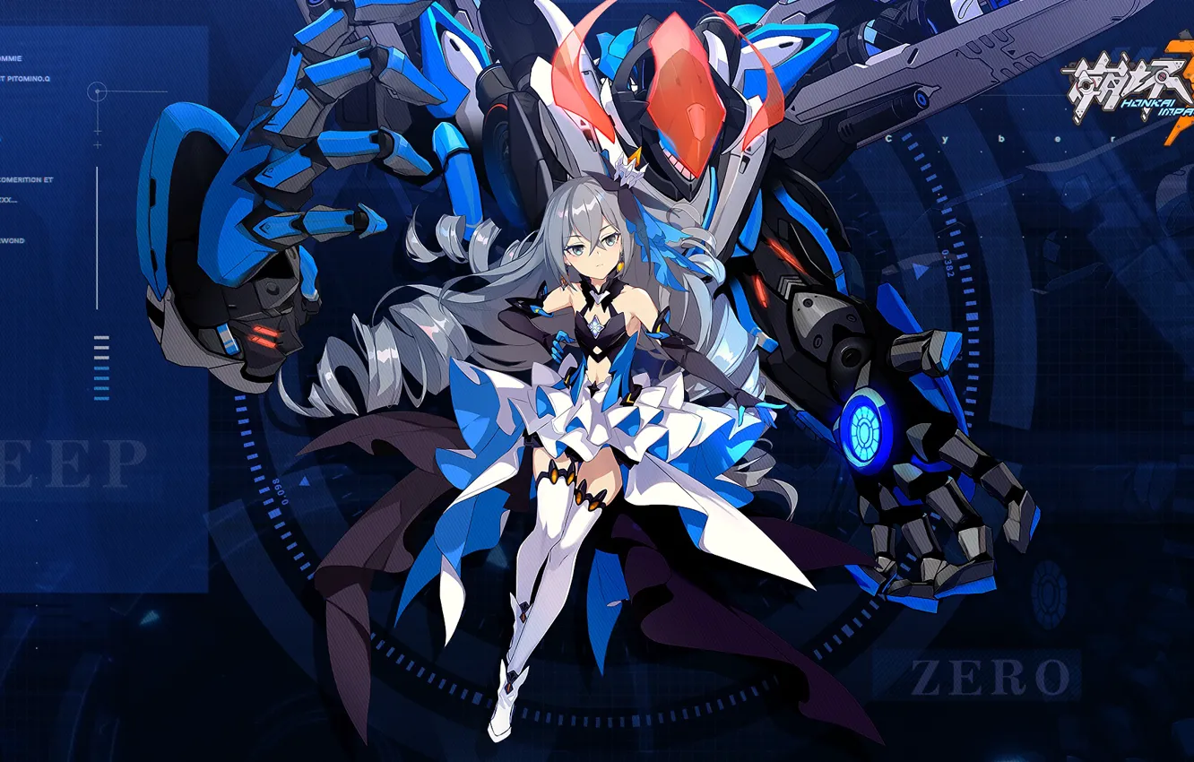 Photo wallpaper girl, the game, anime, Honkai Impact 3rd
