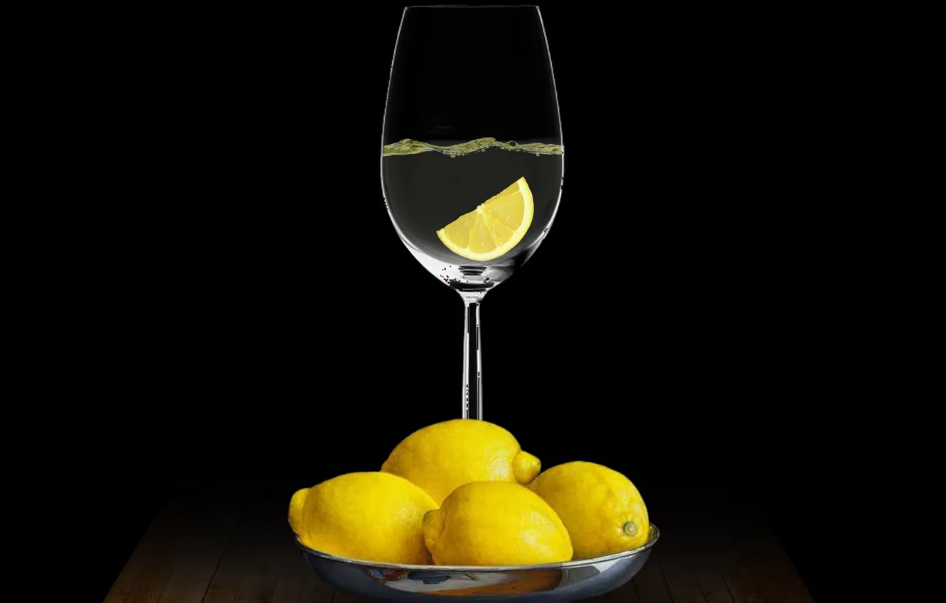 Photo wallpaper fruit, still life, lemons, Acid, limes, vitamins