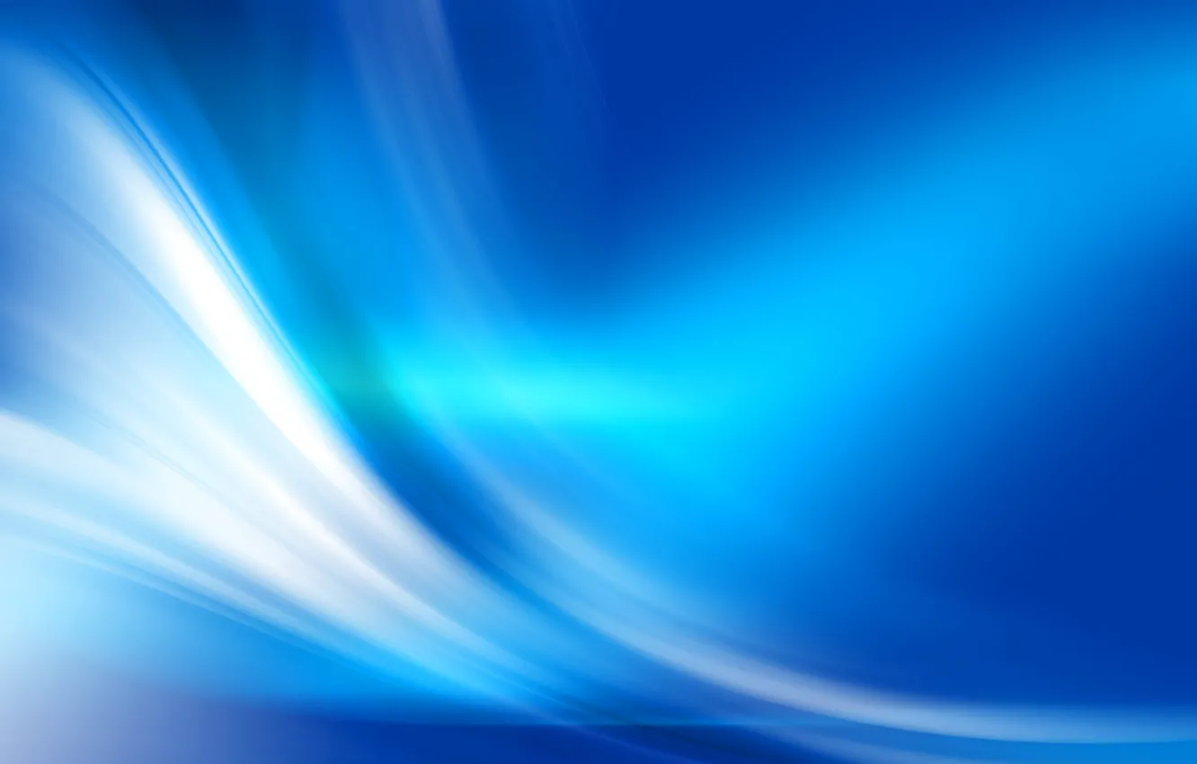 Photo wallpaper wave, blue, blue