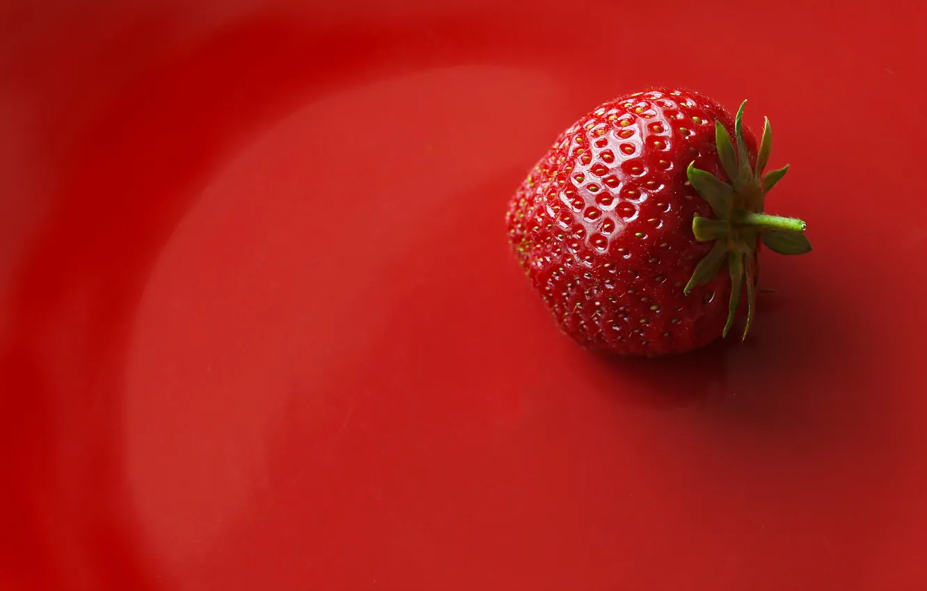 Photo wallpaper background, strawberry, berry